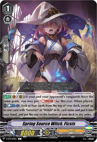 Spring Source Witch, Ficsis