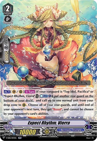 Expect Rhythm, Vierra