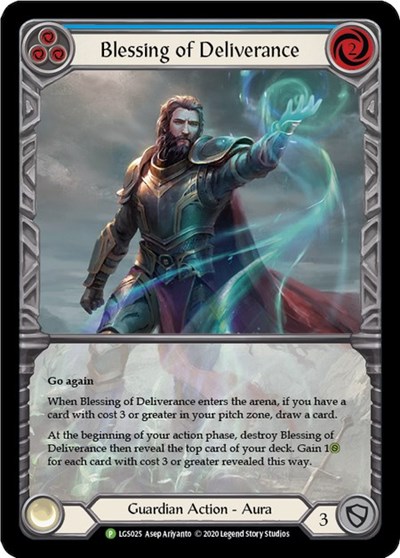 Blessing of Deliverance (Blue) - LGS025