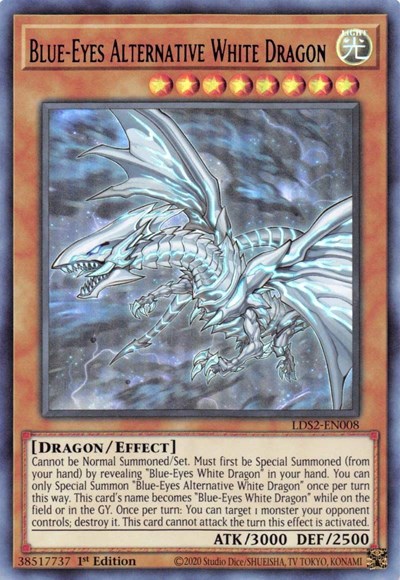 Blue-Eyes Alternative White Dragon (Purple)