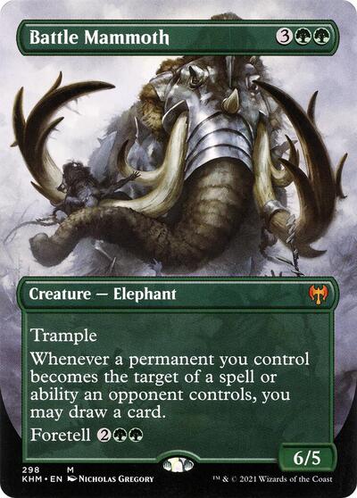 Battle Mammoth (Borderless)