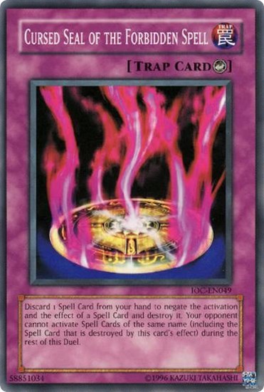 Cursed Seal of the Forbidden Spell
