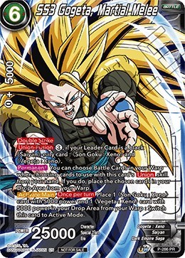 SS3 Gogeta, Martial Melee (Unison Warrior Series Tournament Pack Vol.3) (Winner Stamped)