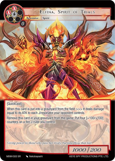 Elfina, Spirit of Trials