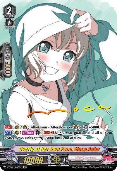Overly at Her Own Pace, Moca Aoba (SP)