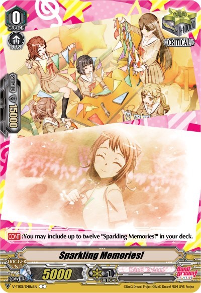 Sparkling Memories! (A) (Poppin'Party) (Parallel Foil)