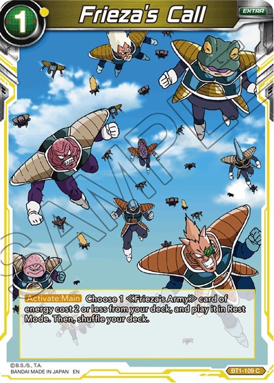 Frieza's Call (Reprint)