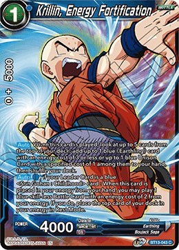 Krillin, Energy Fortification