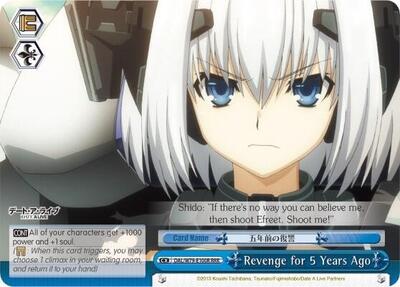 Revenge for 5 Years Ago (RRR)