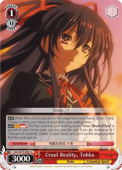 Cruel Reality, Tohka
