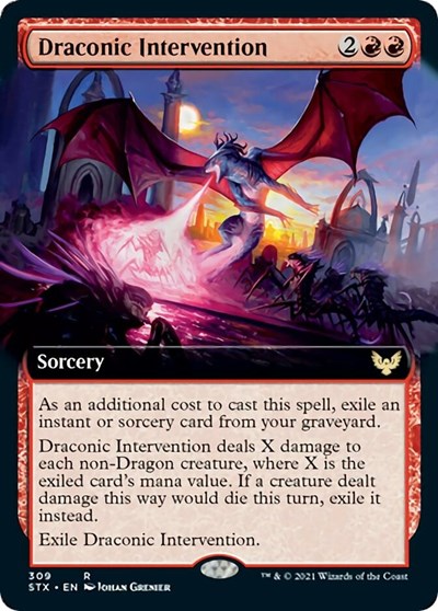 Draconic Intervention (Extended Art)