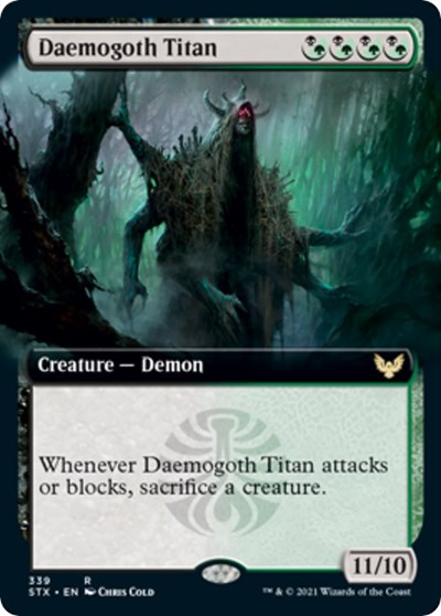 Daemogoth Titan (Extended Art)