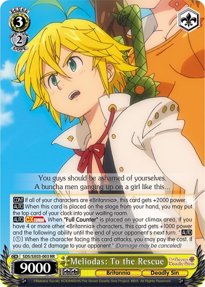 Meliodas: To the Rescue