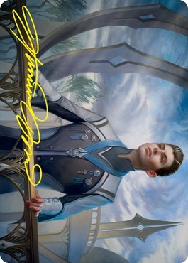 Star Pupil Art Card (Gold-Stamped Signature)