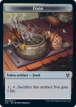 Food // Pest Double-Sided Token
