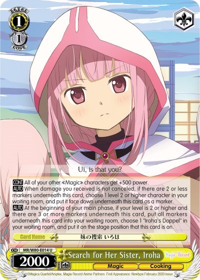 Search for Her Sister, Iroha