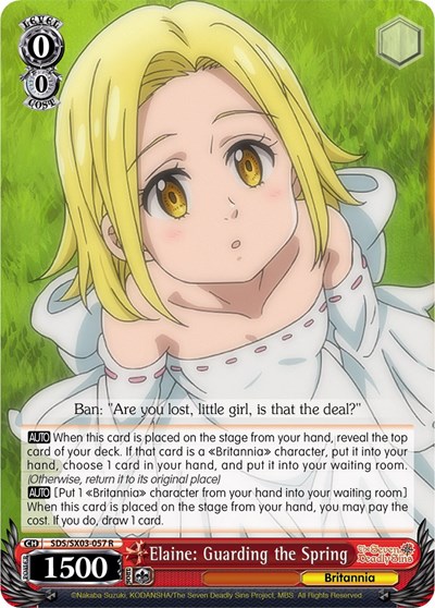 Elaine: Guarding the Spring