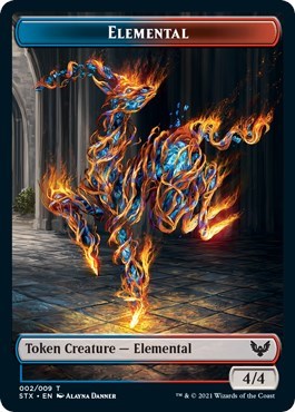 Elemental (2) // Pest Double-sided Token (5)