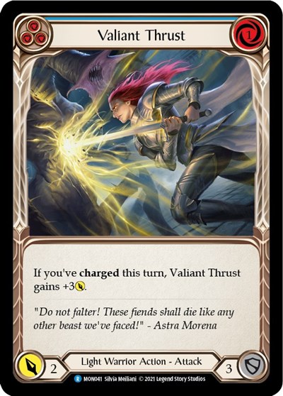 Valiant Thrust (Blue)