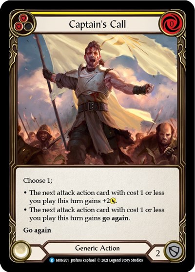 Captain's Call (Yellow)