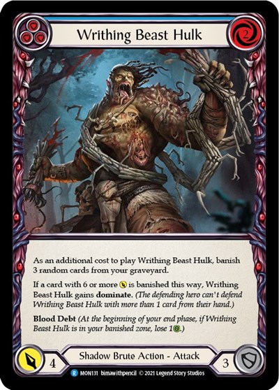 Writhing Beast Hulk (Blue)