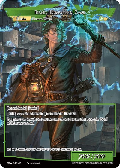 Brad, Immortal Sage