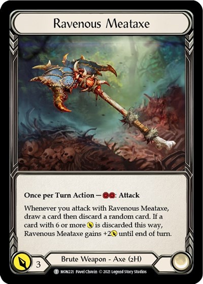 Ravenous Meataxe // Soul Shackle