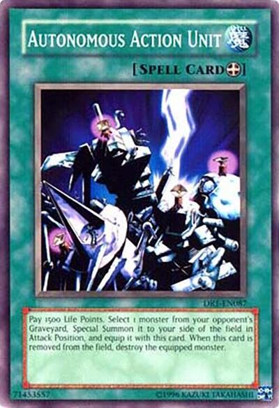 Autonomous Action Unit