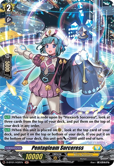 Pentagleam Sorceress (Holo)