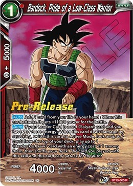 Bardock, Pride of a Low-Class Warrior