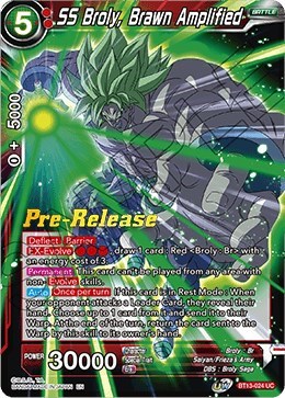SS Broly, Brawn Amplified
