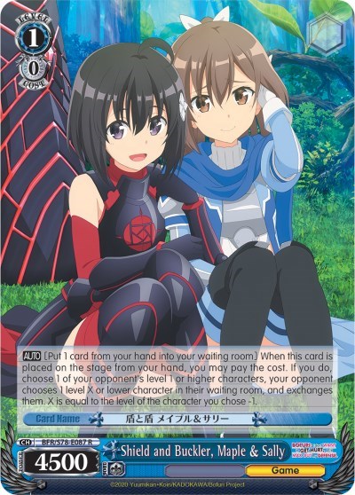 Shield and Buckler, Maple & Sally