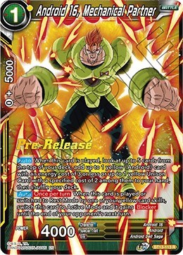 Android 16, Mechanical Partner