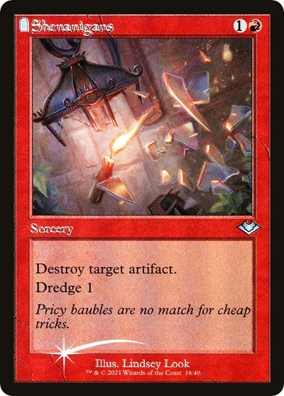 Shenanigans (Retro Frame)