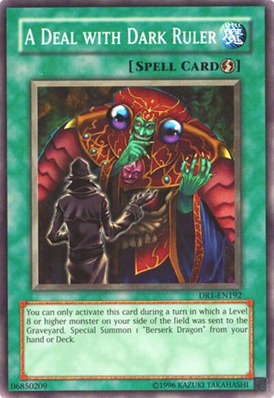 A Deal with Dark Ruler