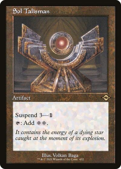 Sol Talisman (Retro Frame)
