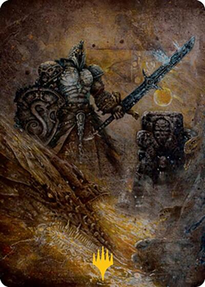 Dakkon, Shadow Slayer Art Card (48/81) (Gold-Stamped)