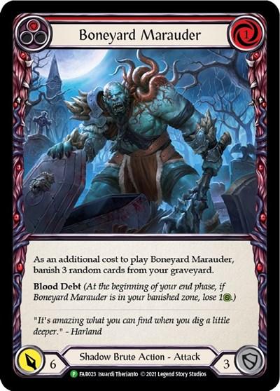 Boneyard Marauder (Red) - FAB023