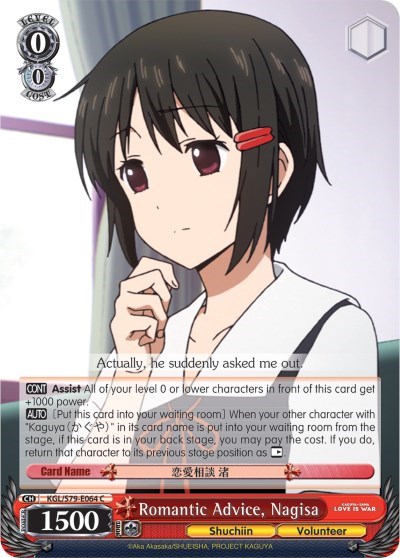 Romantic Advice, Nagisa