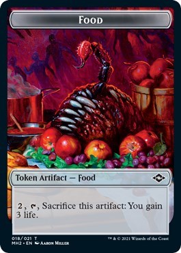 Food (018) // Timeless Dragon Double-Sided Token