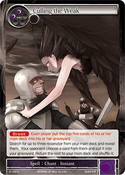 Culling the Weak