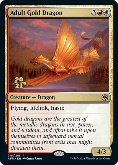 Adult Gold Dragon