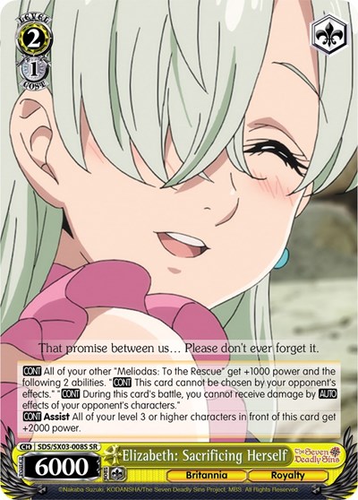 Elizabeth: Sacrificing Herself (SR)