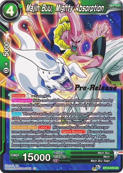 Majin Buu, Mighty Absorption