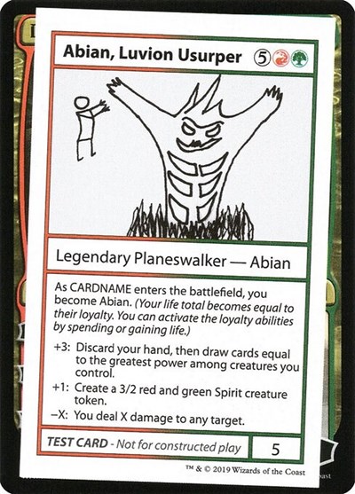 Abian, Luvion Usurper (No PW Symbol)