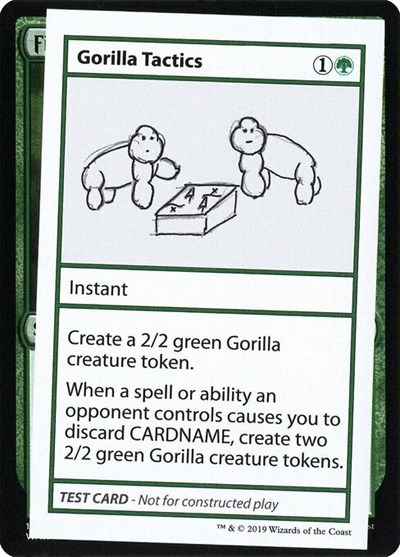 Gorilla Tactics (No PW Symbol)