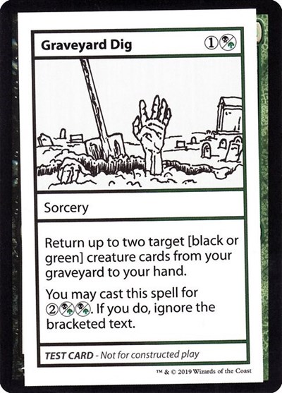 Graveyard Dig (No PW Symbol)