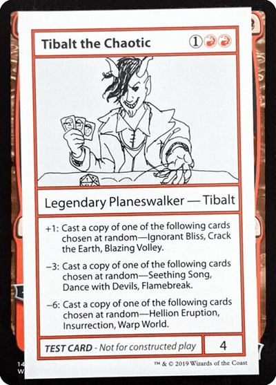 Tibalt the Chaotic (No PW Symbol)