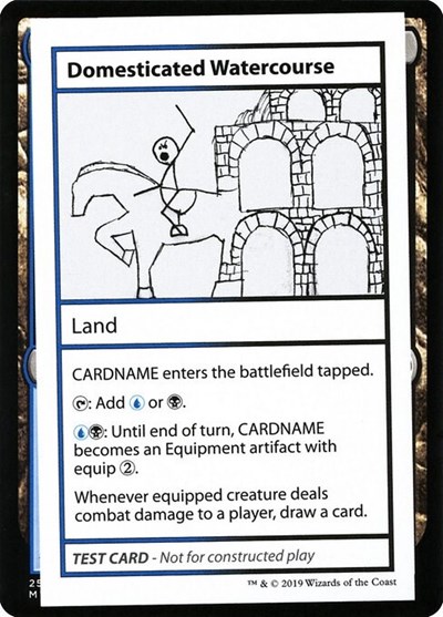 Domesticated Watercourse (No PW Symbol)