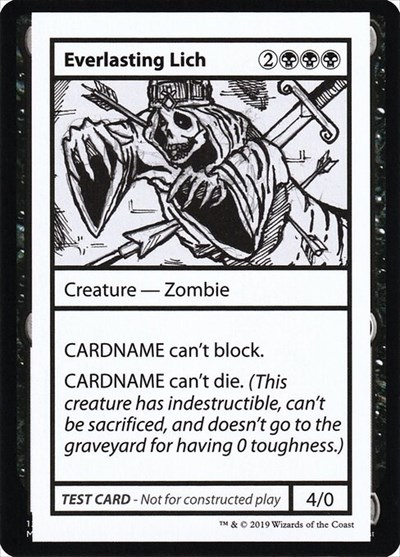 Everlasting Lich (No PW Symbol)